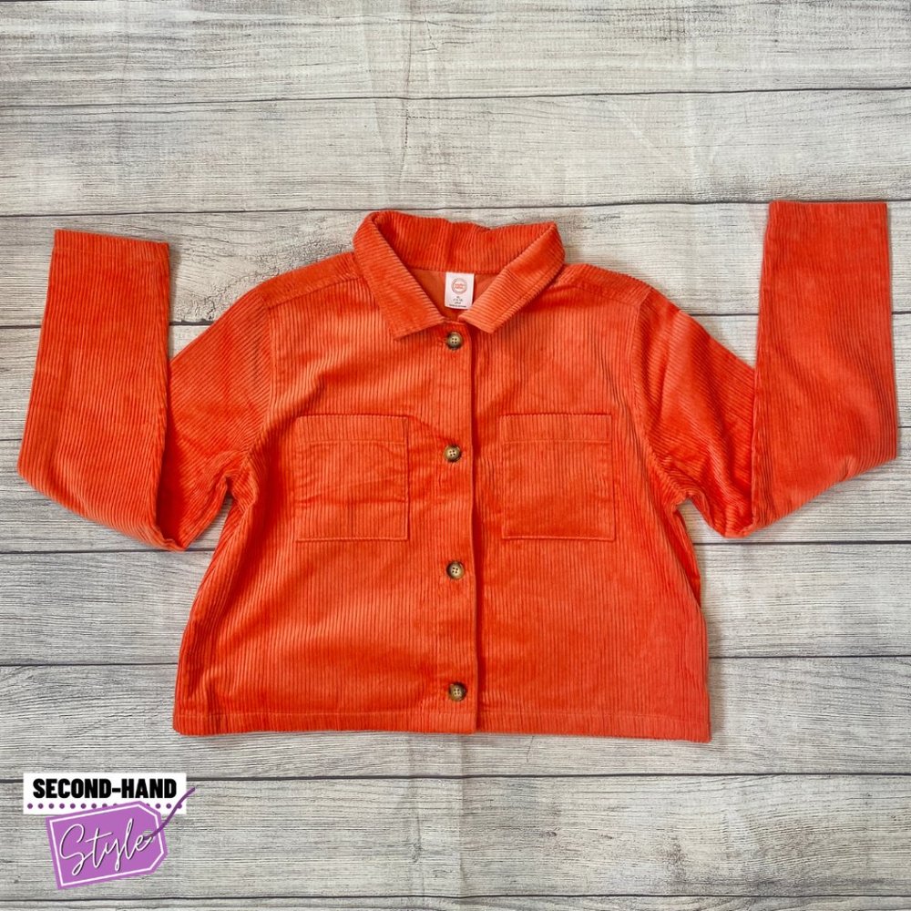 Wonder Nation Girls SzXL Corduroy Button-Up Shacket